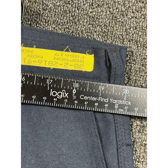 Workrite Benchmark FR Nomex Pants Mens 38x34 Navy Flame Resistant ATPV 6.0 - Picture 8 of 10